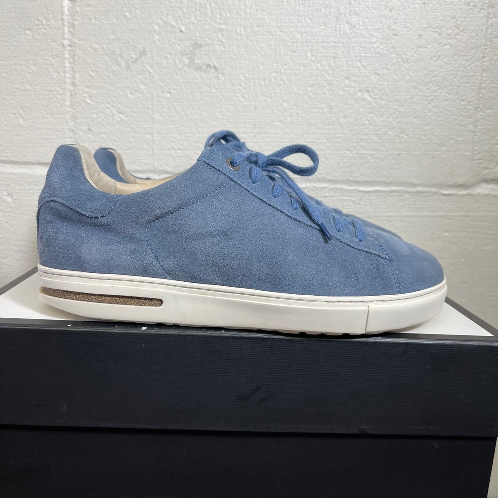 Birkenstock Bend Low Blue Suede Casual Sneaker Shoes Lace up Men's 43 EU/10 US